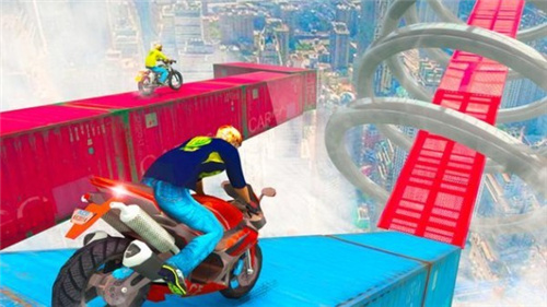 摩托车特技跳跃BikeSkyStunt图1