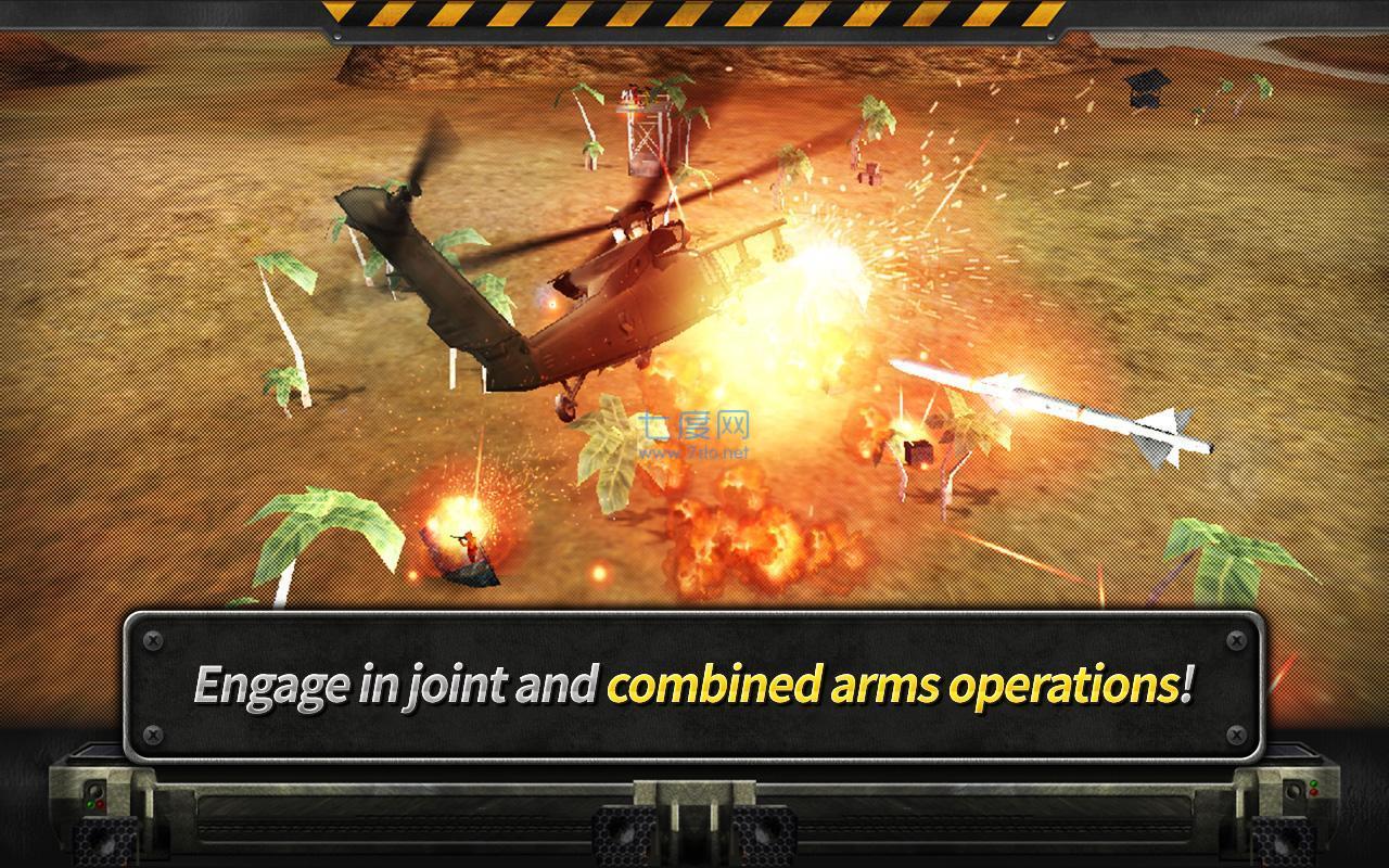 3D直升机炮艇战无限金币破解版WARSHIPBATTLE截图1