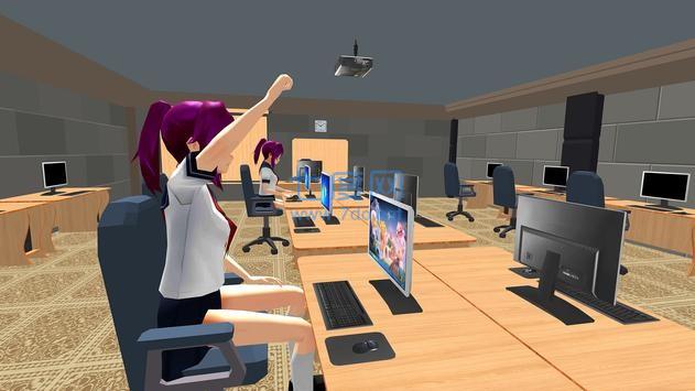 动漫女孩高中故事游戏图3