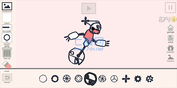 涂鸦画车比赛DrawCar图2