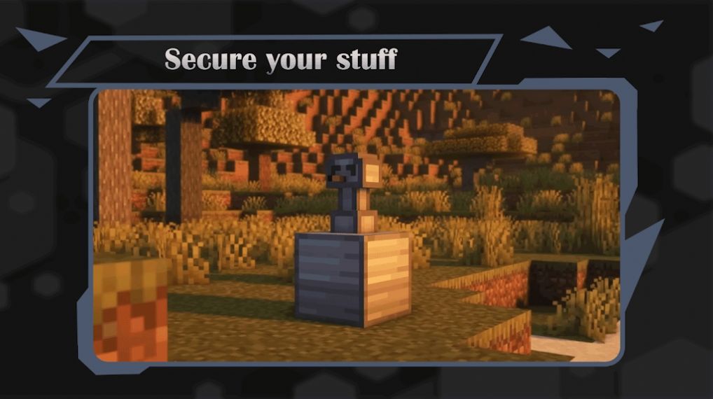 Security Craft Block for MCPE图2