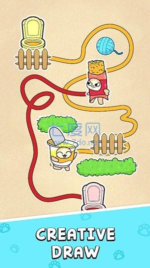 香蕉猫冲向厕所游戏图3