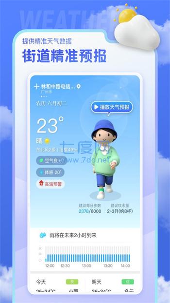 即看天气图1