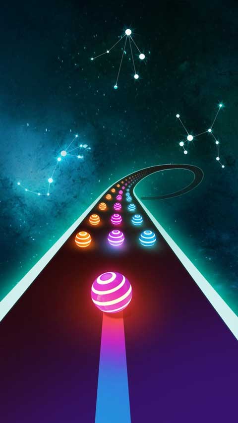 美歌大路彩球跑DancingRoad图2