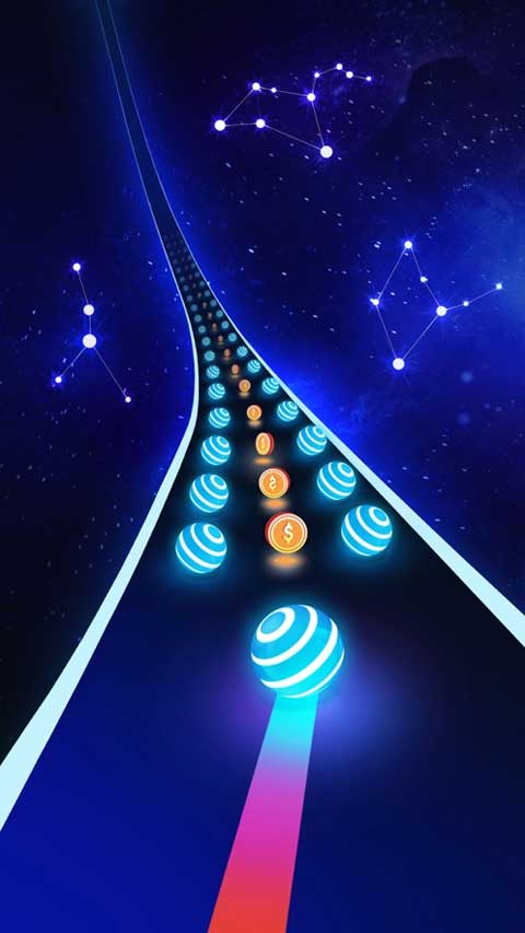 美歌大路彩球跑DancingRoad图1