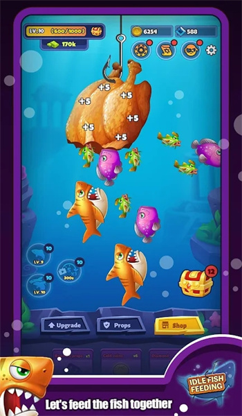 悠闲养鱼IdleFishFeeding图1