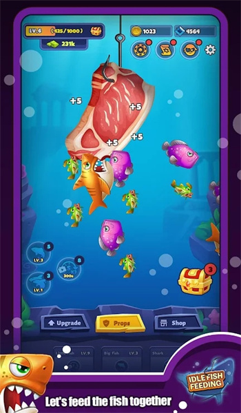 悠闲养鱼IdleFishFeeding图2