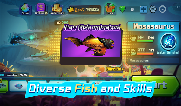 投胎当条鱼FishClash图2