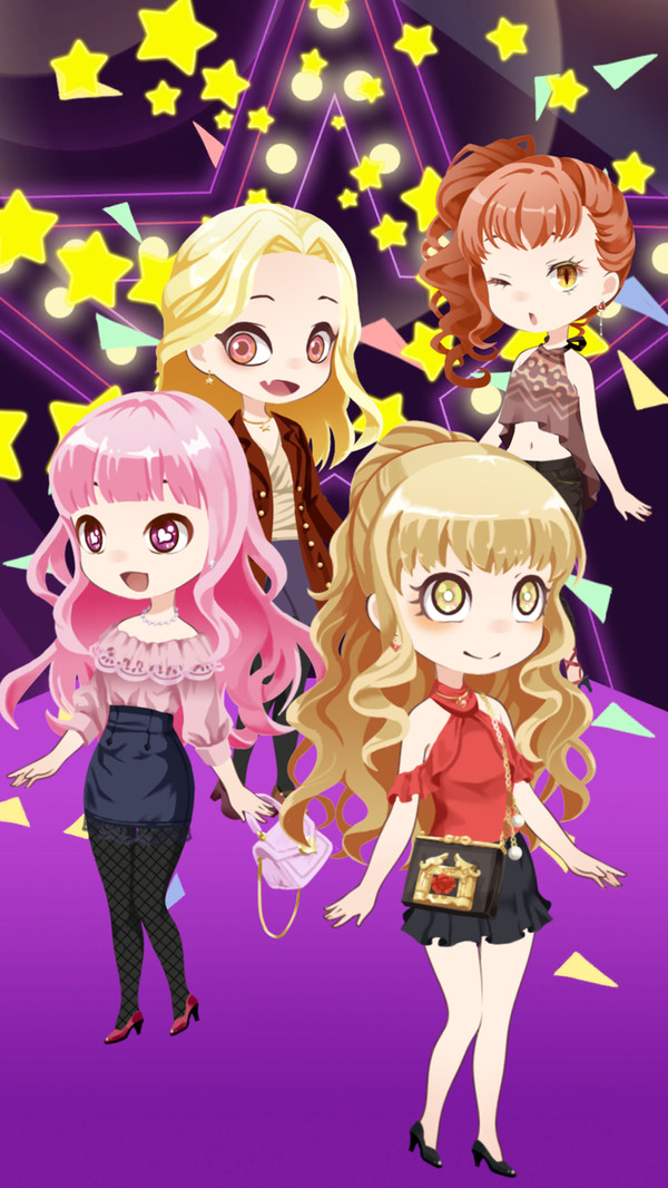 女孩明星装扮图2