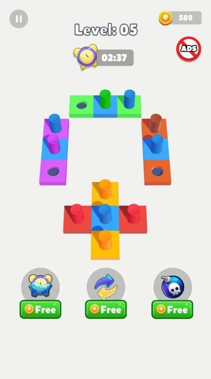 果冻排序3D拼图颜色(Jelly Sort 3D: Puzzle Color)图3