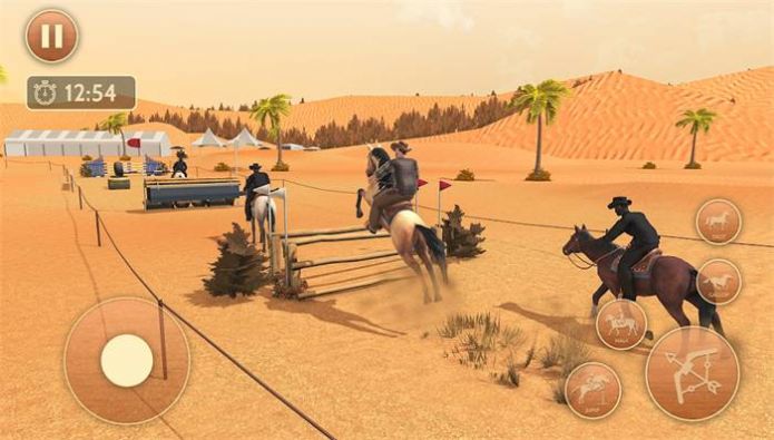 野马奔腾模拟驾驶游戏Wild Horse Games Horse Sim 3D