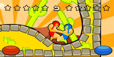 两个人的肢体动作游戏