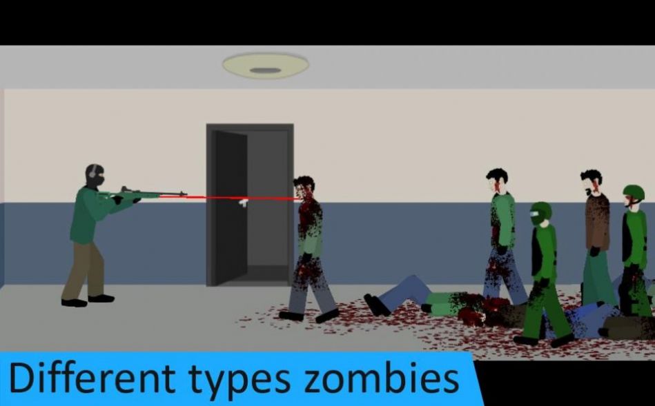 Flat Zombies Cleanup Defense图1