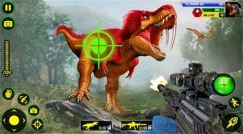Wild Dinosaur Hunting Attack图2