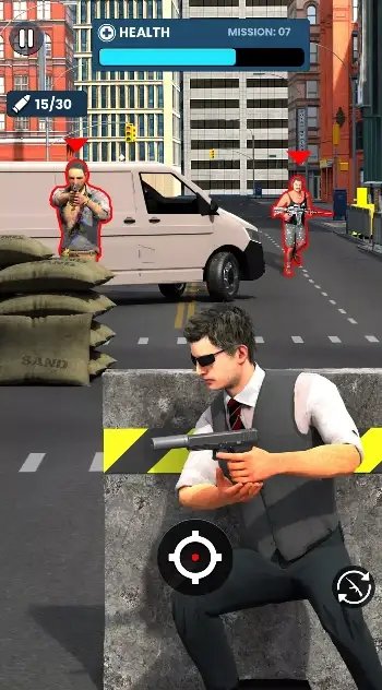 特工亨特杀手射击（Agent Hunt Hitman Shooting）截图2