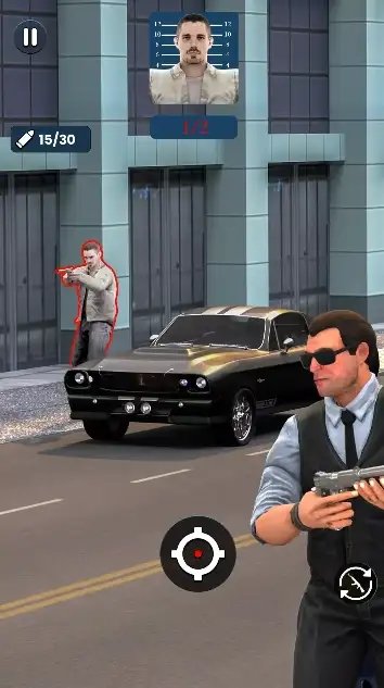 特工亨特杀手射击（Agent Hunt Hitman Shooting）截图1