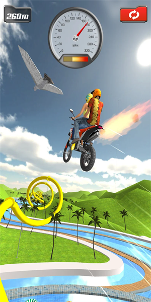 斜坡自行车竞技RampBikeJumping图1