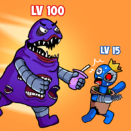 Grim Evolution Purple Monster游戏