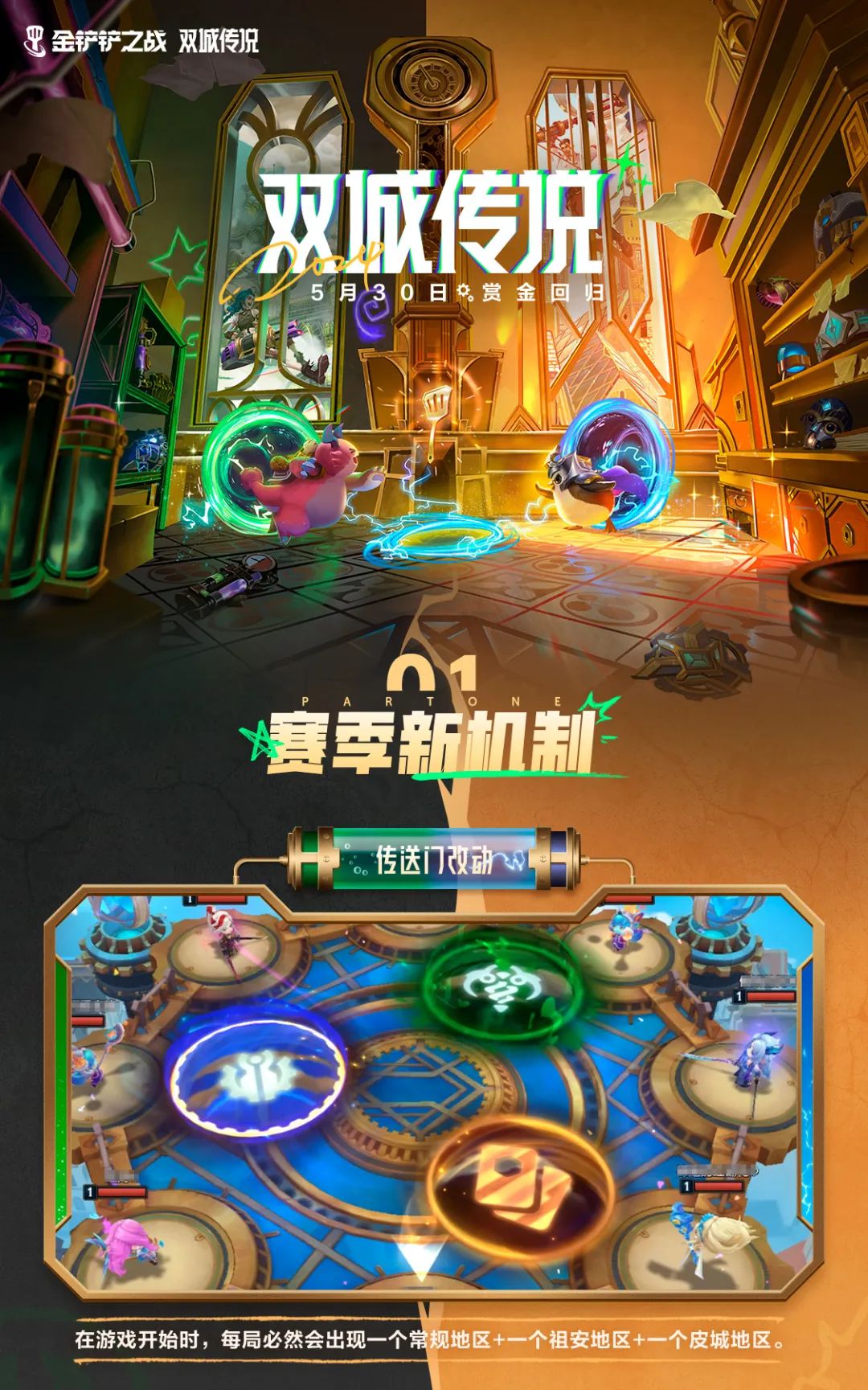 《金铲铲之战》s6赛季重磅回归，更新内容提前看！