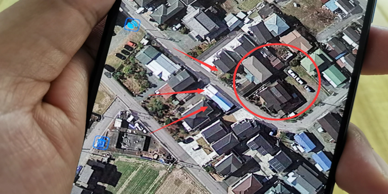 不收费的3d卫星街景地图图标