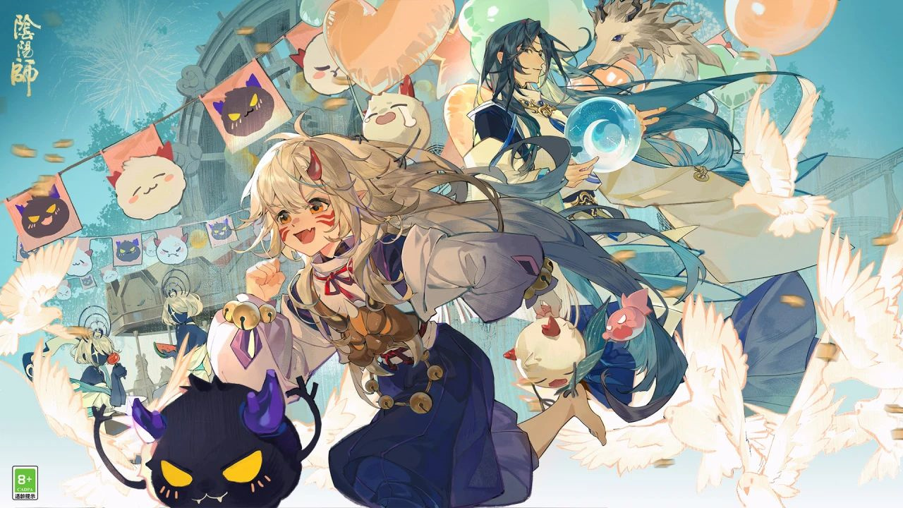 《阴阳师》儿童节限定「犹忆年少时」系列全新皮肤登场！