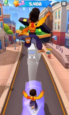 超凡跑者城市追击图1