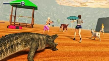 饥饿的鳄鱼模拟（Hungry Crocodile Sim）图1