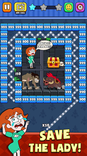 Bricks Breaker Rescue游戏图3