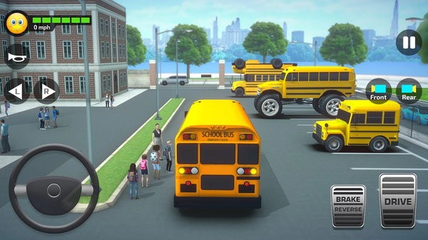 校车巴士接送模拟器（SchoolDriver）图2