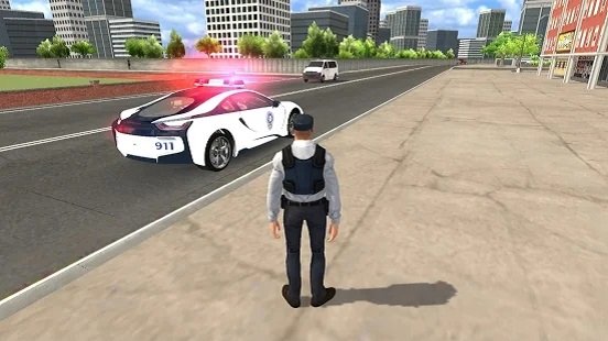 美国i8警车3d(i8 Police Car Game)图1