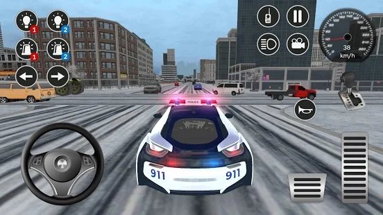 美国i8警车3d(i8 Police Car Game)图3