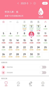 排卵期安全期日历app图3