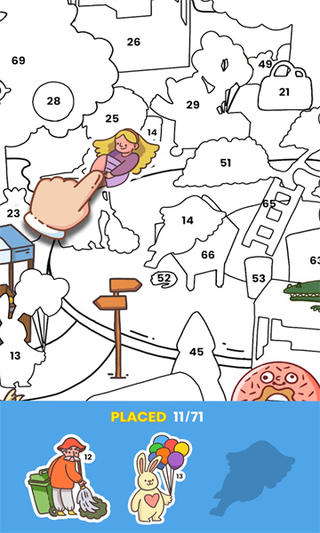 Sticker Book Puzzle