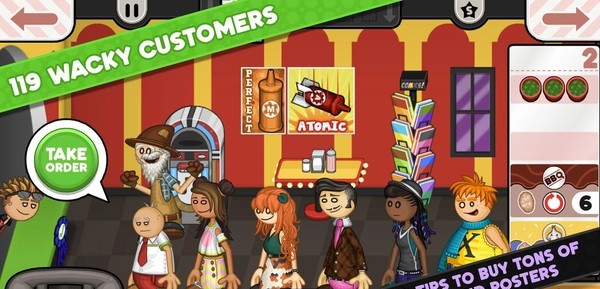 老爹炸鸡翅店(Papa&#39;s Wingeria HD)图1