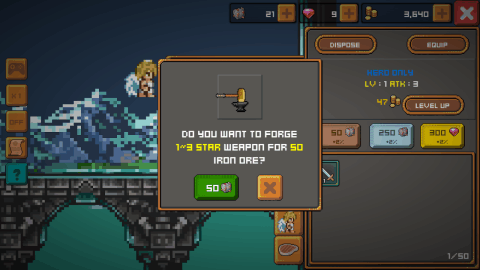 Tap Knight and the Dark Castle最新版图2