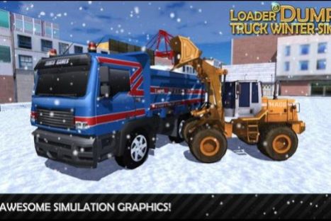 装载机自卸车冬季模拟（Loader Dump Truck Winter SIM）图3