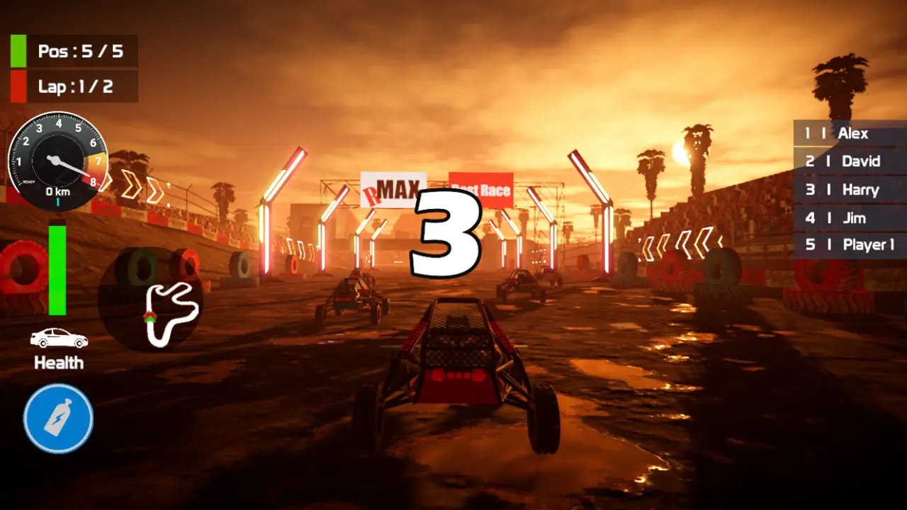 真实赛车模拟器游戏图2