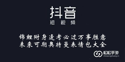 抖音锦鲤附身逢考必过万事胜意未来可期奥特曼表情包大全