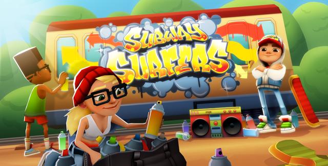 subwaysurfers，地铁跑酷十年狂潮