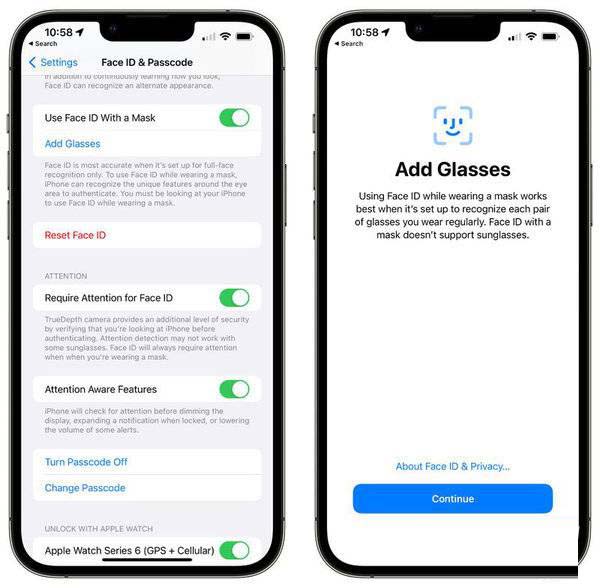 iOS15.4口罩解锁设置教程