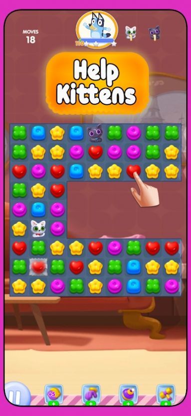 蓝色糖果消除BleuyCandyMatch截图6