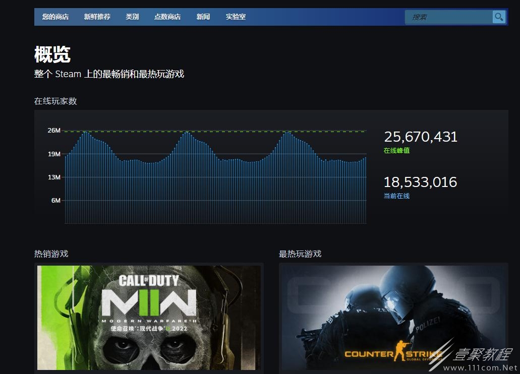 steam每周销量排行榜查看攻略