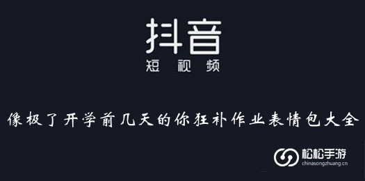 抖音像极了开学前几天的你狂补作业表情包大全