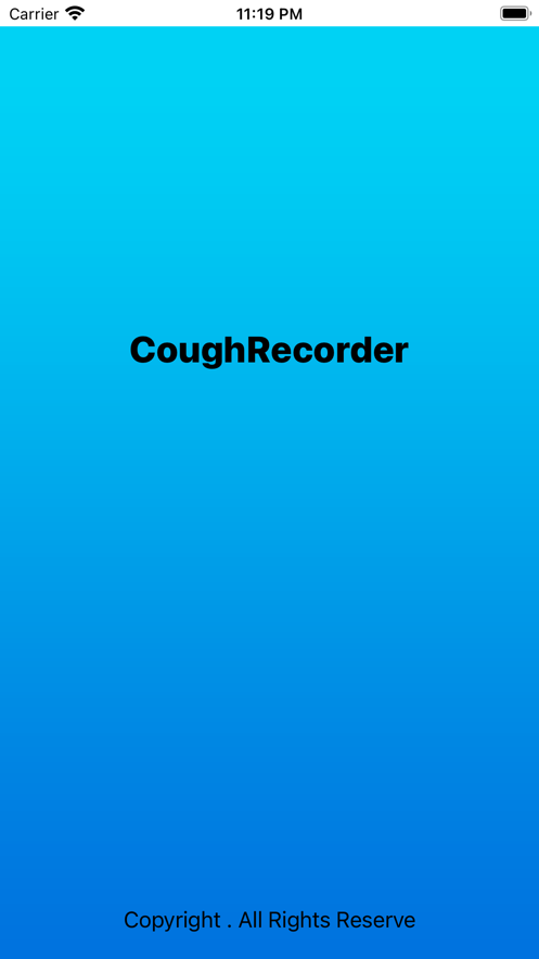 CoughRecorder苹果手机截图4