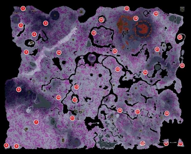 残旧的地图宝藏位置，塞尔达传说王国之泪宝藏位置全揭秘