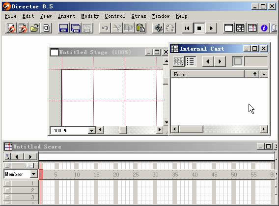 Director8.5简单基础实例教程一