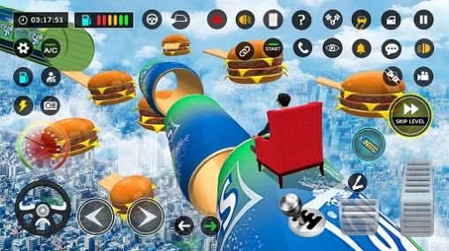 沙发特技赛车Sofa Games Mega Ramp