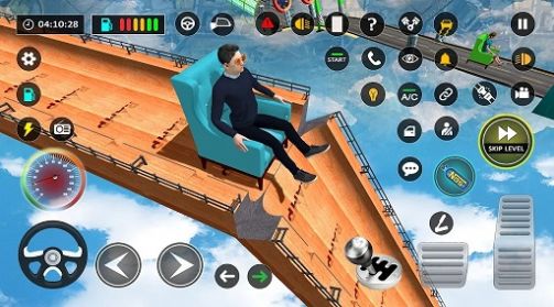 沙发特技赛车Sofa Games Mega Ramp图3