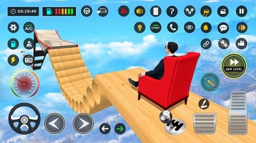 沙发特技赛车Sofa Games Mega Ramp图2