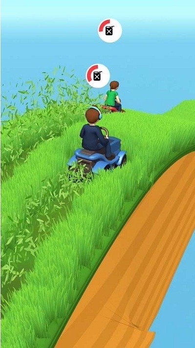 竞速割草机游戏